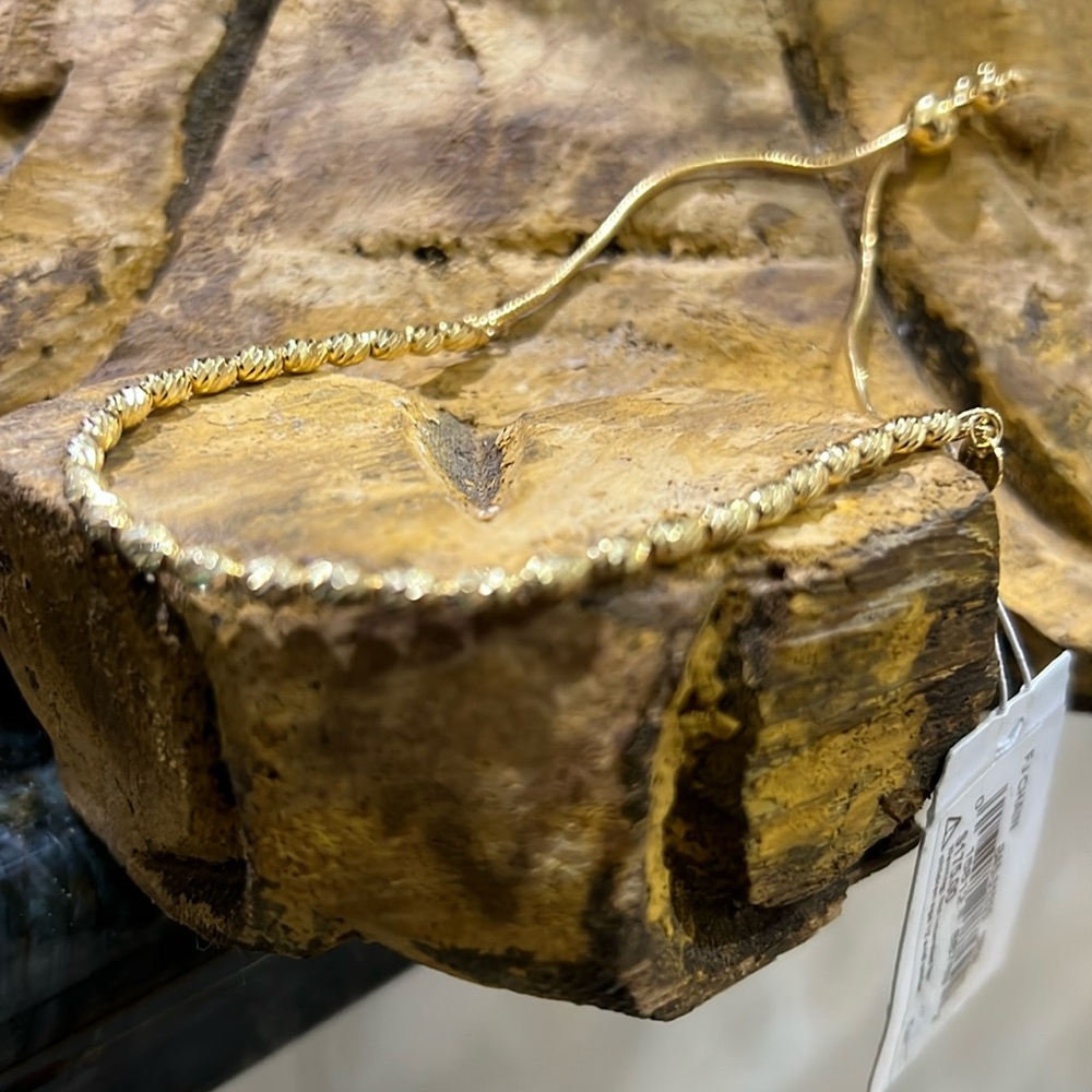Primavera, Italy bracelet 24 carat gold over sterling J 43